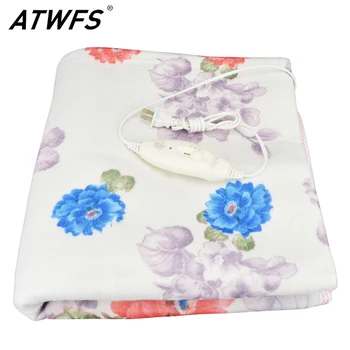 

ATWFS Electric New Blanket Thicker Heater Double Body Warmer 150*120cm Heated Blanket Thermostat Electric 220V Heating Blanket