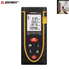 Sndway 60 м лазерный дальномер цифровой лазерный дальномер область/объем мера Клейкие ленты лазерный дальномер Строительные инструменты