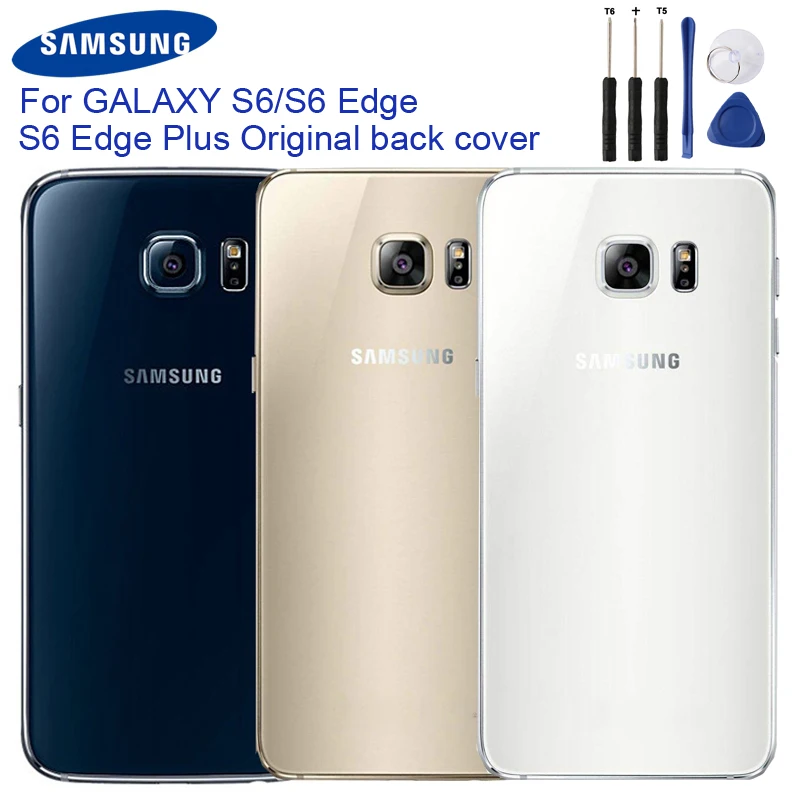 Samsung чехол для задней батареи, задняя крышка для samsung GALAXY S6 G920 G920A G925F G925FQ S6 Edge+ задняя крышка