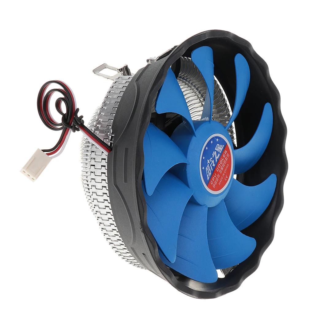 1Pcs 12cm Computer Case CPU Cooling Fan Radiator CPU Cooler for Intel / AMD