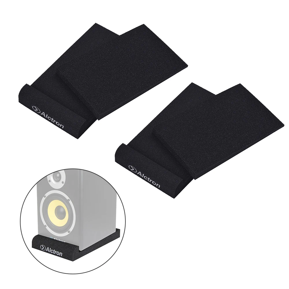 2pcs/ set Acoustic Foam Studio Monitor Speaker Acoustic Foam Shockproof