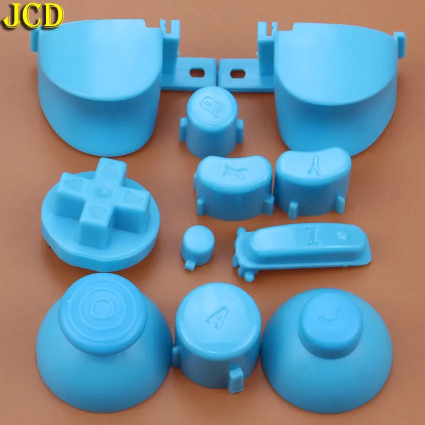 Полный набор кнопок для клавиатуры JCD L R ABXY Z с колпачками 3D GameCube NGC D кнопки