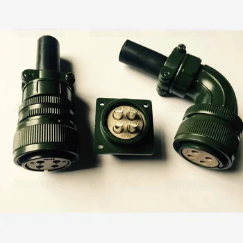 

1pcs-20pcs Elbow Aviation Connector 4Pins MS3102 3106A22-22S Encoder Servo Motor Jack