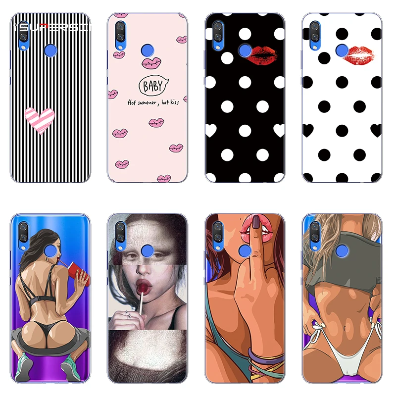 

Case For Huawei Nova 3i Case Protection Silicone Soft TPU Sexy girl Phone For Huawei Nova3 Cover For Coque Huawei Nova 3 Cases