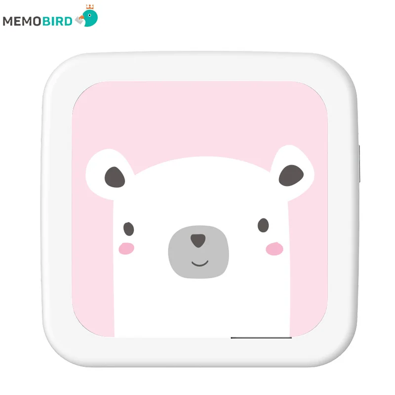 جديد Lnternational طبعة MEMOBIRD GT1 الحرارية طابعة بلوتوث 4.2 جيب ملصقا الصور المحمولة الباركود تذكرة الطابعات