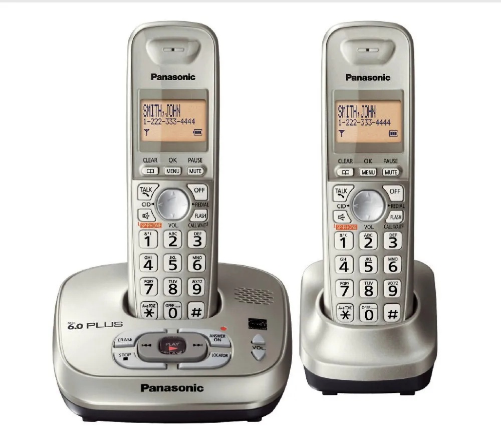 KX TG 4021 DECT 6.0 Plus Cordless Phone With Answering System Telephone