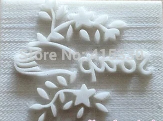 

Star Flowers Handmade Resin Soap Stamp Seal Soap Mold Mould 5x3.8cm