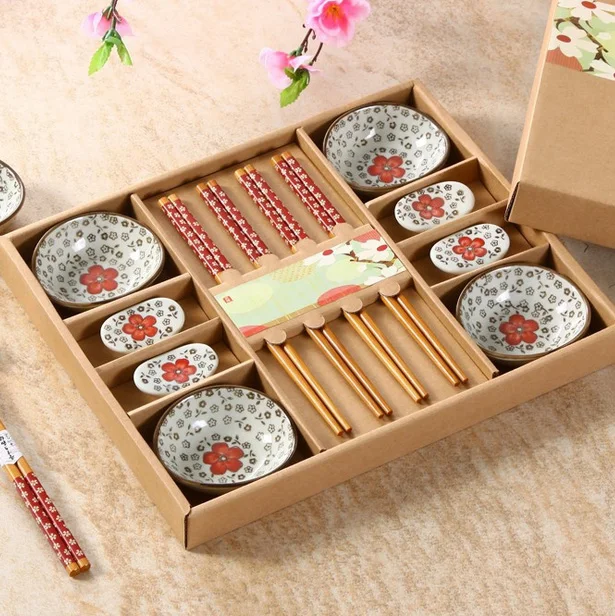 Chinese Style , Ceramic Cutlery Sets, Japanese Style Sushi Set