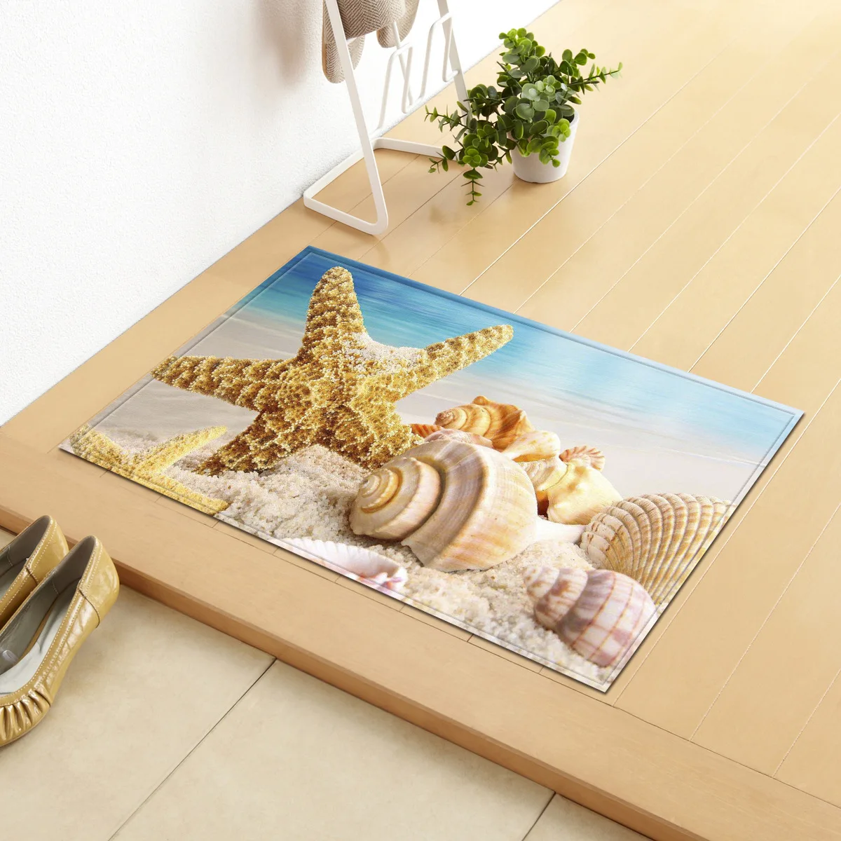 Seafish02 Zeegle креативный узор Ployester Entance дверные коврики домашний декор Противоскользящие коврики для ванной комнаты кухонные Коврики для спальни ковер - Цвет: Seafish02