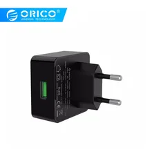 ORICO QC3.0 1 порт USB быстрое зарядное устройство с 1 м Micro USB кабель для samsung Xiaomi huawei