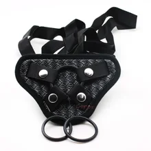 smspade PU strap on Harness for font b dildo b font and strap on pants for