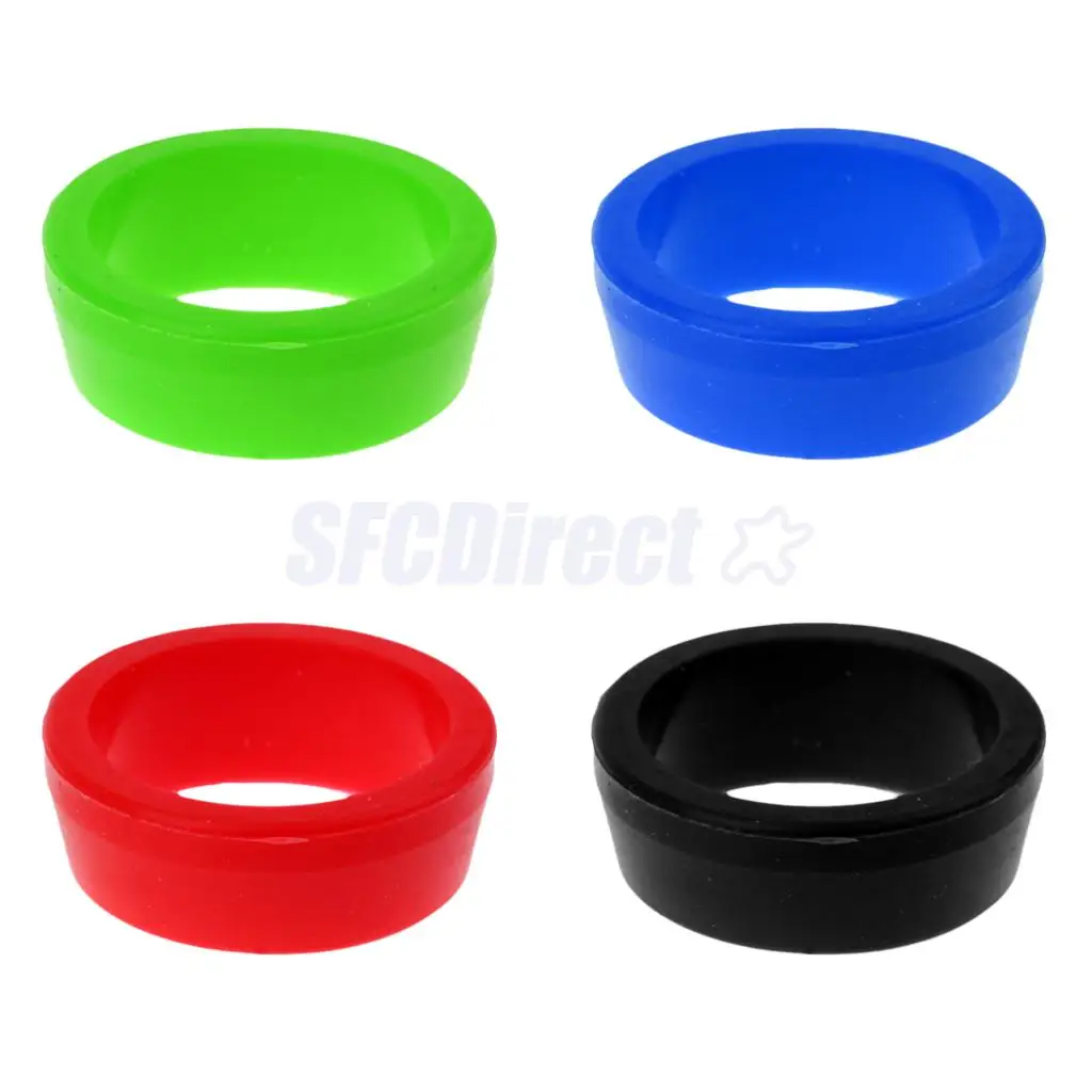 Silicone Rubber Ring Waterproof Dust Cover Grip Bicycle Seatpost Ring Sports