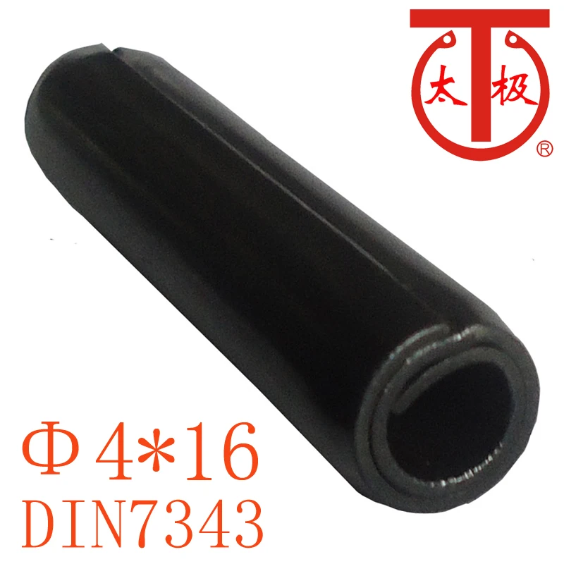 (4*16) DIN7343 / ISO8750 спиральный пружинный штифт (спиральный штифт) 100 шт./лот |
