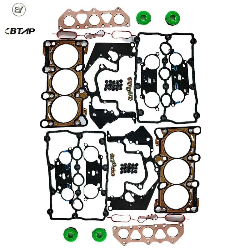 BTAP спереди 3,0 прокладка головки блока цилиндров двигателя Ремонтный комплект для AUDI A6 3,0 подходит больше чем один 078103610E 078198025A 06C103171A