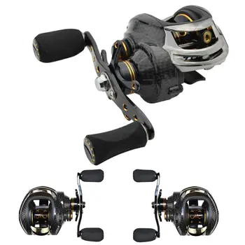 

NEW Fishidrops 7.0:1 17+1BB Dual Brake Left/Right Hand Lure Baitcasting Fishing Reel