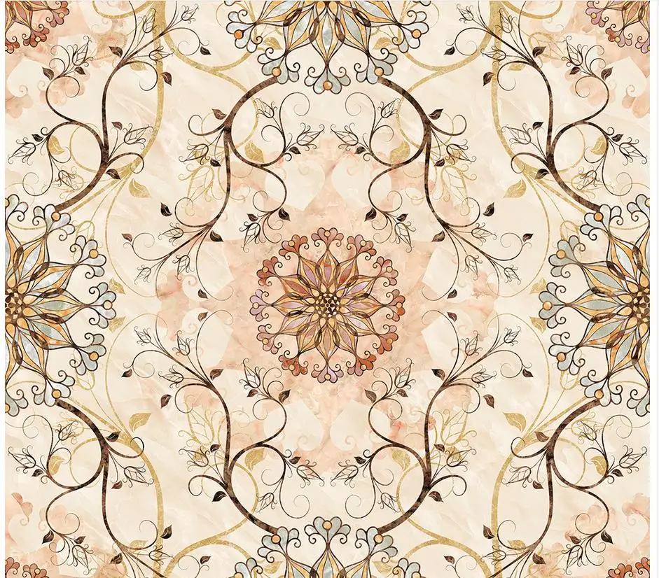 Photo wallpaper mural floor Art tiles parquet floor stone 3D wall murals wallpaper floor PVC waterproof floor