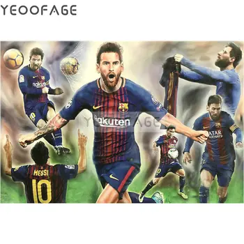 

5D DIY diamond embroidered football star Ronaldo cross stitch bedroom decoration painting mosaic crystal square diamond painting