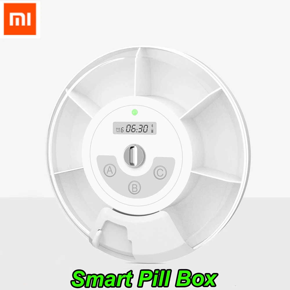 Xiaomi ZAYATA умная коробка для таблеток Мини Портативная туристическая таблетница