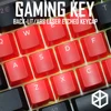 Novelty Shine Through Keycaps ABS Etched, Shine-Through qwer asdf zxcv red custom mechanical keyboards gaming key for 87 104 60 ► Photo 1/5