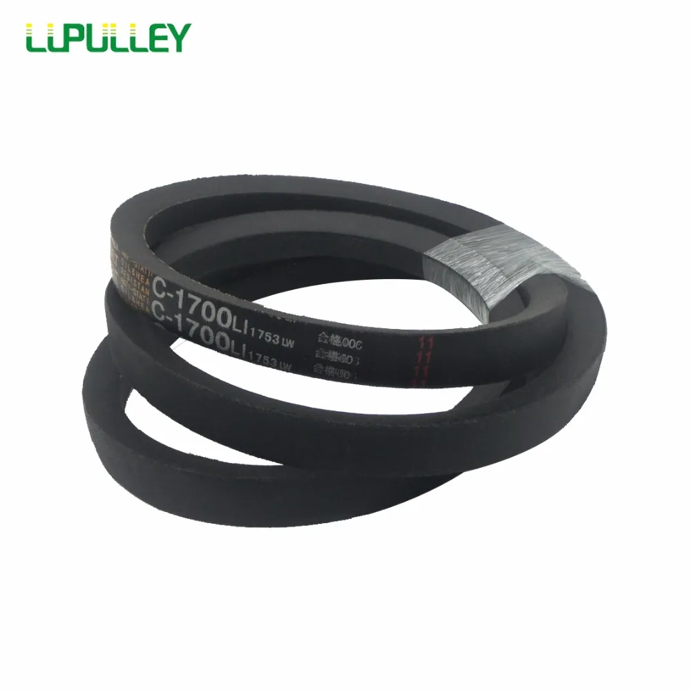 Lupulley Cinghie Trapezoidali Li Industria Gomma Nera C Tipo Vee V Cintura C2900/2950/3000/3050/3100/3150/3200/3250/3300/3350 Per Le Macchine