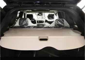 

Car Rear Trunk Security Shield Shade Cargo Cover For Jeep Grand Cherokee 2006-2010 / 2011-2017 (Black beige)
