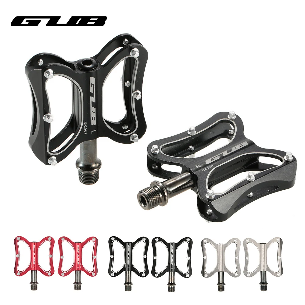 

GUB Bicycle Pedals GC-001 Thread Sealed Bearings Bicycle BMX Bike Cycling Flat Pedal Platform Pedals Road Bike Pedals