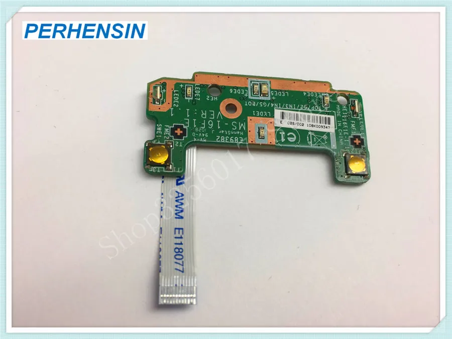 Подлинный для MSI GT660R серии MS 16F1 15 6 ноутбук Сенсорная панель Bottons доска W кабель 16F1E