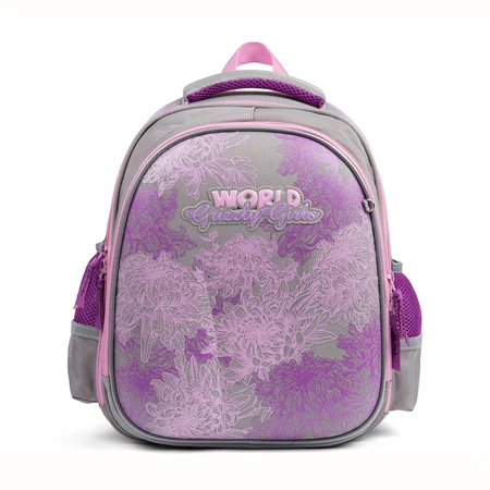 Гризли школьные сумки для девочек мультфильм Кот геометрический цветочный принт детские школьные рюкзаки нейлон водонепроницаемый ортопедический рюкзак