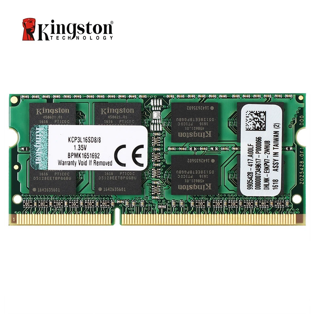 Дешево Kingston 8GB DDR3L 1600MHz 1,35 v ноутбук ram (KCP3L16SD8 8)