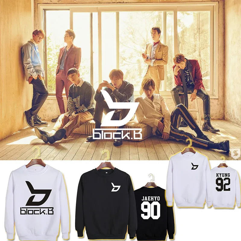 KPOP корейская мода BlockB Block B ZICO P.O JAEHYO BOMB хлопковые толстовки с капюшоном пуловеры k