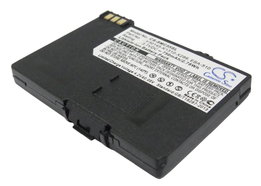 Обновленная батарея для SIEMENS A51 A52 A55 A56 A57 A60 A62 A65 A75 C55 C56 C60 C61 C70 C71 CT56 M55 S57A70|Батареи