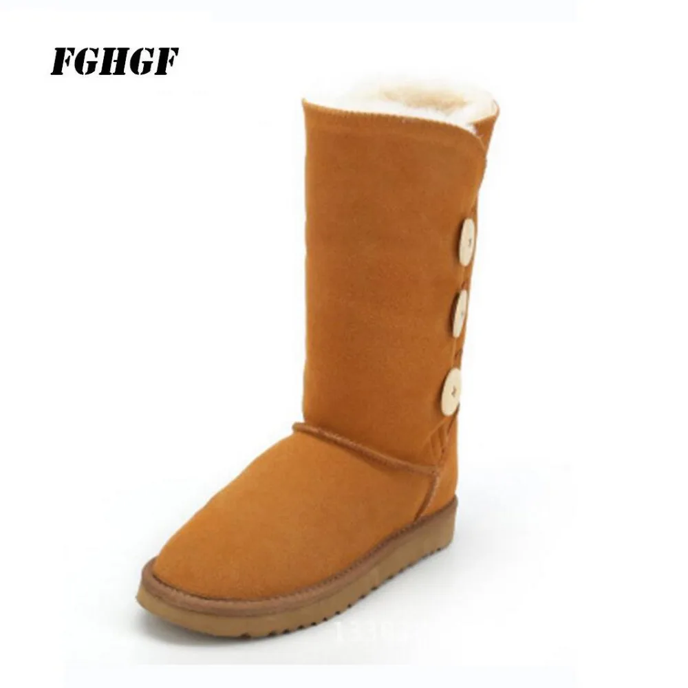 

Package mail High boots Flat shoes Thicken warm cotton-padded cotton shoes Round head shoes Leisure female boots Large size 45