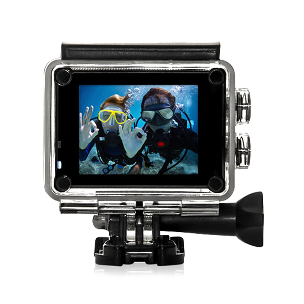 

AUSEK 4K Sports Camera WIFI Remote Control Waterproof MP4,H.264 Sports Camera Outdoor Dive Camera Mini Camera DV Video Recorder