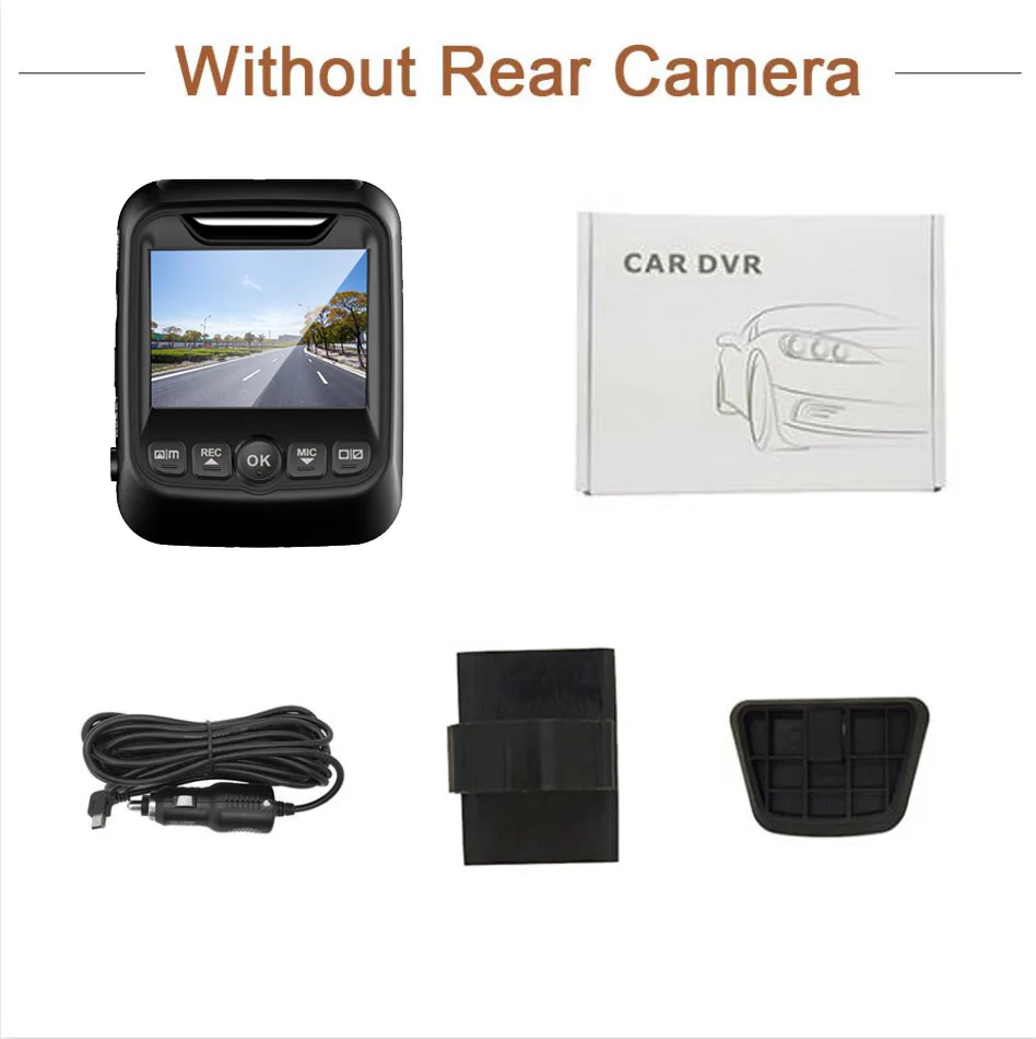 FHD1080P wifi Автомобильный видеорегистратор Камера s ADAS Dash Cam камера заднего вида автоматическая камера dvr g-сенсор камера ночного видения двойная камера s - Color Name: DVR