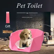 SMARTPET внутренний сетчатый туалет для домашнего животного собаки Pet Тренировочный Коврик держатель легкая чистка ПЭТ лоток сетка Туалет с каменной формой