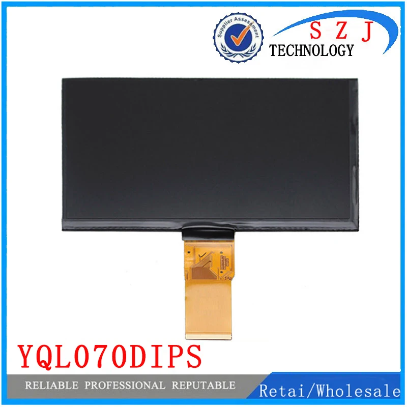 

New 7'' inch LCD Display YQL070DIPS-J hd LCD screen YQL070DIPS Resolution 1024*600 for Newman F7 Dual LCD screen