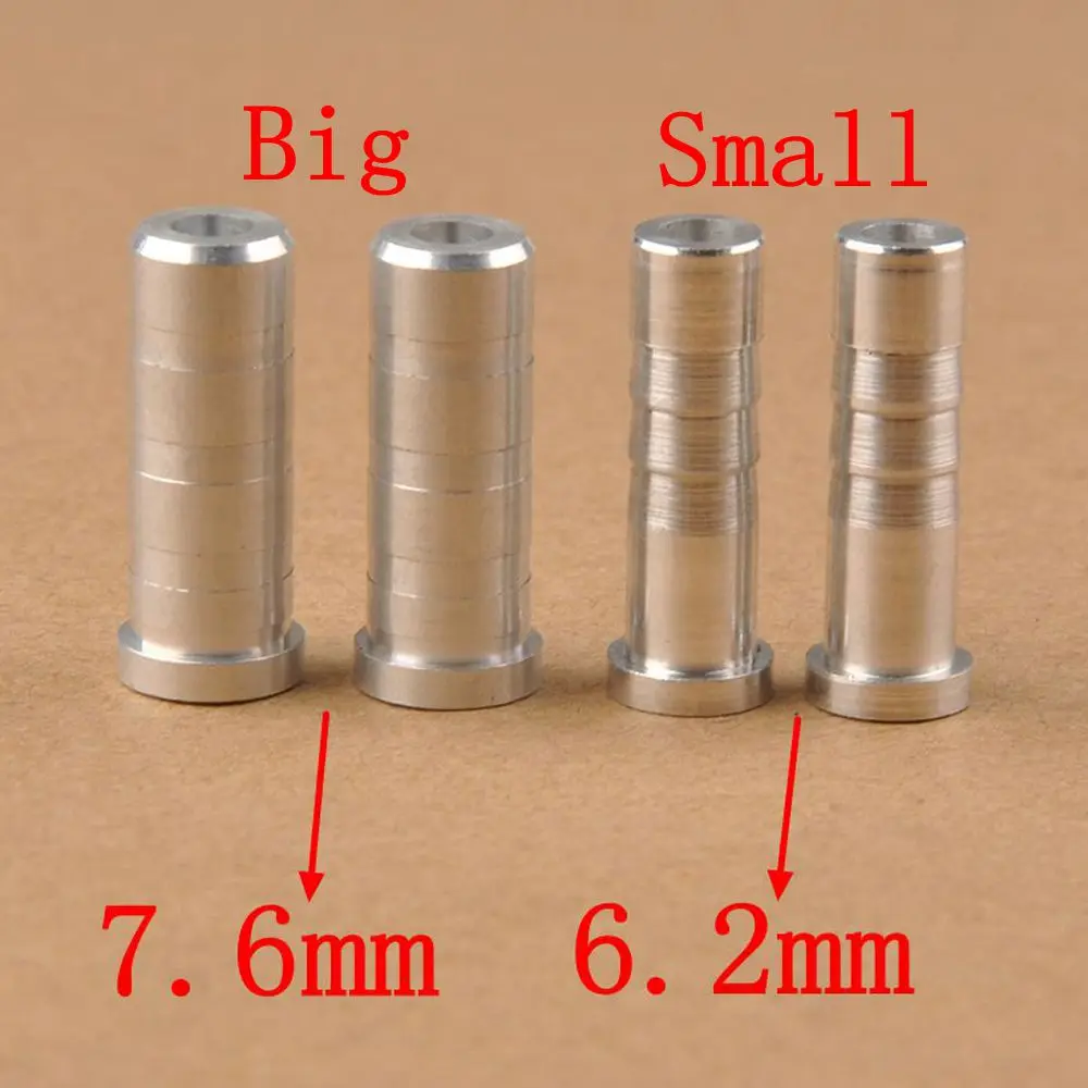 

50/100pcs Arrow Aluminium Insert for ID 6.2mm/7.6mm Arrows/Crossbow Arrows Archery Hunting Shooting