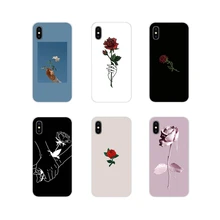 Чехол для телефона красивая Роза рука в руку любовь пары для samsung Galaxy S4 S5 MINI S6 S7 edge S8 S9 S10 Plus Note 3 4 5 8 9