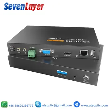 

H.264 HDMI+VGA Dual Input Live Video Encoder