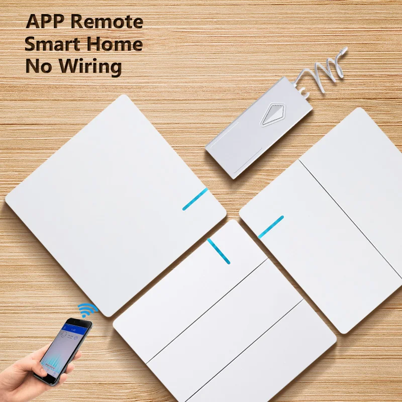  Wireless Light Switch Tuya Smart Life Voice Control Remote Control Lamp Switch APP WIFI Wall Switch - 32913725344