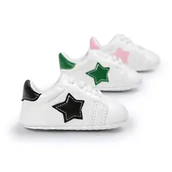 2019 Новый Детская весенняя обувь для маленьких девочек туфли для мальчиков детей малышей звезды bebe sapatos