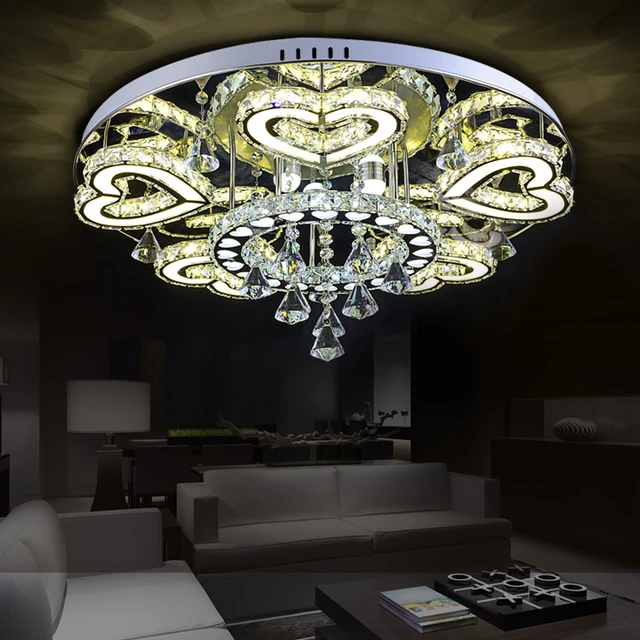 LED Edelstahl Kristall Herzen Led lampe. LED Licht. Deckenleuchten ... LED Edelstahl Kristall Herzen Led lampe. LED Licht. Deckenleuchten ...
