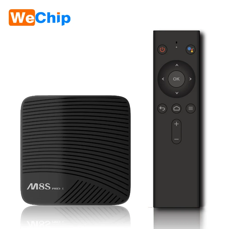 

M8S PRO L 4K Android TV Box 7.1 Smart TV Box Amlogic S912 Cortex - A53 CPU set top box Bluetooth 4.1 + HS With Voice Control h96