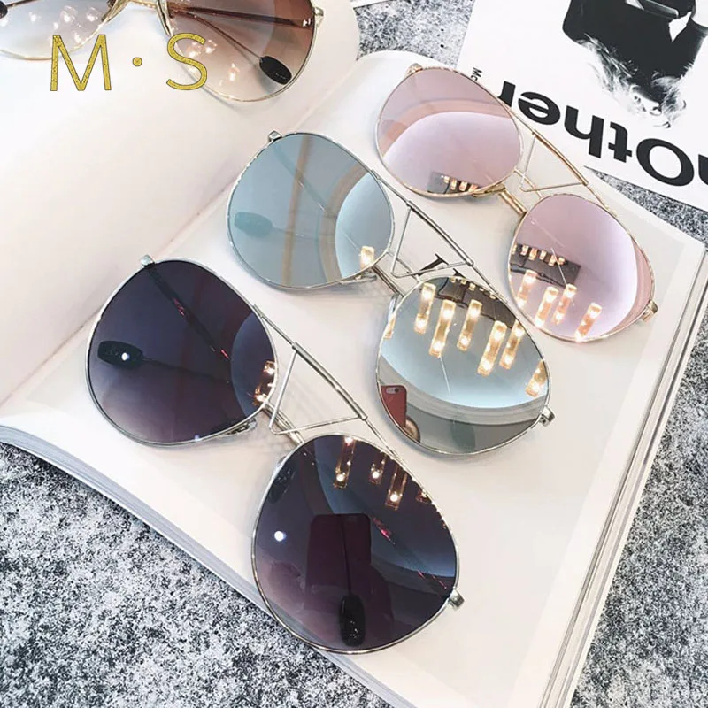 

MS Fashion Sunglasses Women Luxury Brand Designer Vintage Oversize Sun glasses Female Cat eye Glasses For Women Girl Eyewear