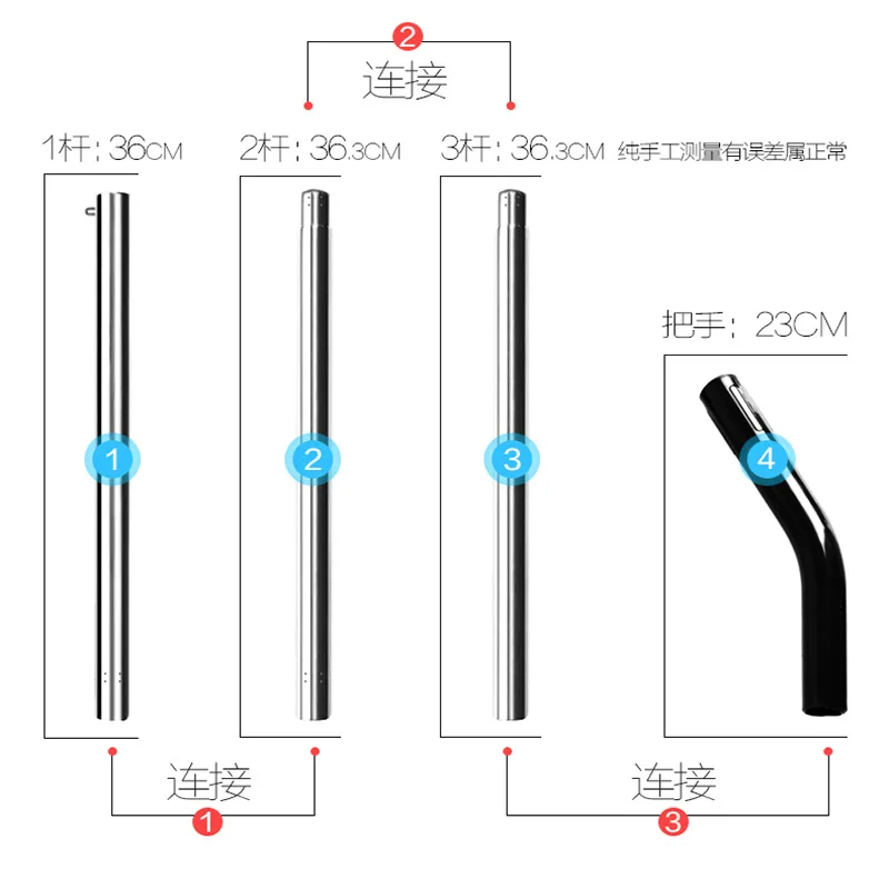 Hand Push Sweeper Mop Stainless Steel Household Dustpan Handle Broom Floor Cleaning Machine Magic Broom Sweeper Room Cleaner