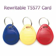 100 шт. 125 кГц RFID EM4305 T5577 толстые смарт-карты для записи перезаписываемые rfid-заготовки приближения раскладушка карты доступа Управление системы