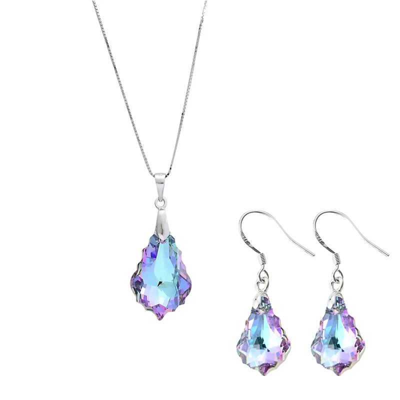 

Women Jewelry Set for Women Cute Drop Earrings and Chain Pendant Necklaces Wedding Accessories Jewelry sets Party Gifts for Lady
