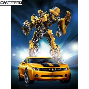 

5D Diy Diamond Painting Cartoon Bumblebee Cross Stitch Mosaic Painting Rhinestone Decoration Home Diamond Embroidery Baby Gift