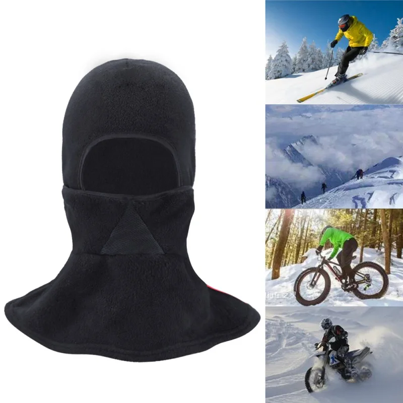 Велосипедная бандана, зимняя велосипедная Кепка, теплая Ветрозащитная маска для лица, Балаклава для велоспорта, катания на лыжах, рыбалки, катания на коньках