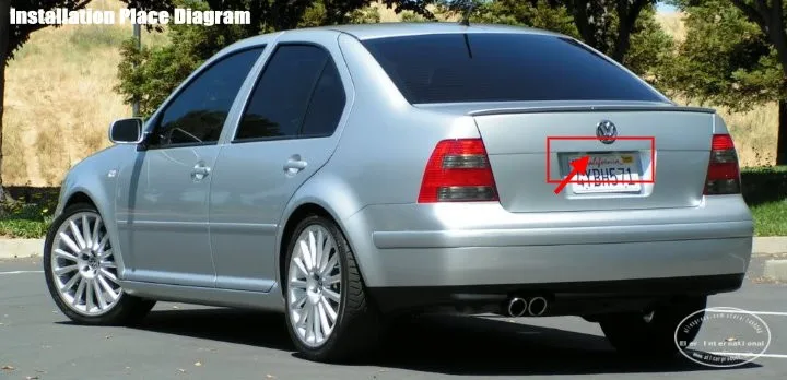 Liislee камера заднего вида для Volkswagen VW Jetta MK4/Bora A4/камера заднего вида/NTST PAL/светильник номерного знака OEM